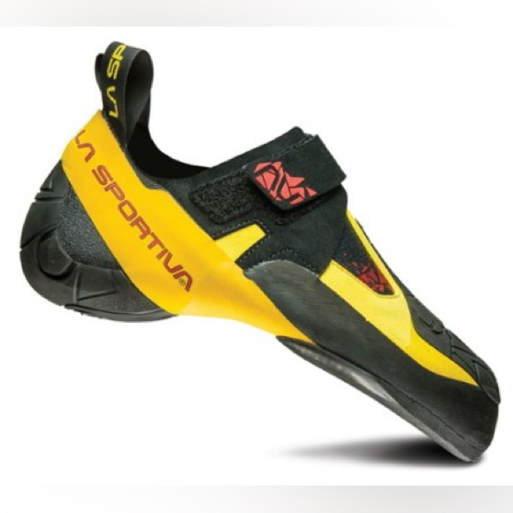 La Sportiva Dynamic Yellow and Black Climbing Shoes